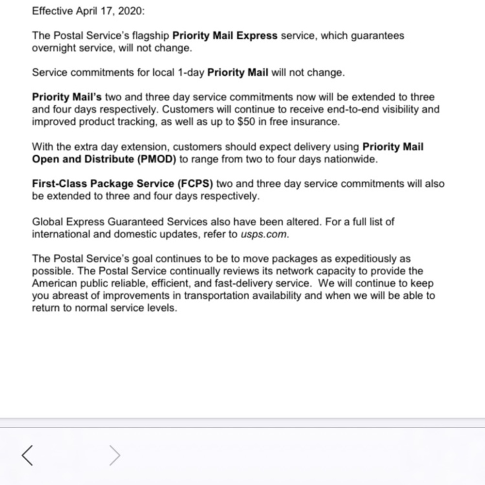 📦USPS Expected Delivery Changes📦 - Picture 2 of 2
